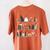 Halloween Library Ghost Books Teacher Spooky Trick Or Teach Women's Comfort Colors T-Shirt Back Print Yam