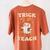 Halloween Teacher Shirts Women School Trick Or Teach Groovy Women's Comfort Colors T-Shirt Back Print Yam
