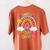 Happy 50th Days Of School Rainbow Teacher 50 Days Smarter Women's Comfort Colors T-Shirt Back Print Yam Happy 50th Days Of School Rainbow Teacher 50 Days Smarter Women's Comfort Colors T-Shirt Back Print Yam