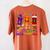 Happy Hallothanksmas Halloween Thanksgiving Pencils Teachers Women's Comfort Colors T-Shirt Back Print Yam Happy Hallothanksmas Halloween Thanksgiving Pencils Teachers Women's Comfort Colors T-Shirt Back Print Yam