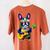 Hawaiian Boston Terrier & Pineapple Ukulele Summer Vacation Women's Comfort Colors T-Shirt Back Print Yam