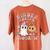 Kindergarten Boo Crew Halloween Floral Ghost Kinder Teacher Women's Comfort Colors T-Shirt Back Print Yam