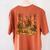 Librarian Turkey Reading Book Fall Thanksgiving Teacher Book Women's Comfort Colors T-Shirt Back Print Yam