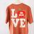 LOVE Apple 3rd Grade Teacher Student School Women's Comfort Colors T-Shirt Back Print Yam LOVE Apple 3rd Grade Teacher Student School Women's Comfort Colors T-Shirt Back Print Yam