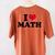I Love Math Teacher Women's Comfort Colors T-Shirt Back Print Yam I Love Math Teacher Women's Comfort Colors T-Shirt Back Print Yam