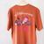 In October We Wear Pink Apple Teacher Daisy Breast Cancer Women's Comfort Colors T-Shirt Back Print Yam