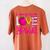 In October We Wear Pink Love Teacher Breast Cancer Awareness Women's Comfort Colors T-Shirt Back Print Yam In October We Wear Pink Love Teacher Breast Cancer Awareness Women's Comfort Colors T-Shirt Back Print Yam