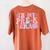In My Pre K Era Groovy Back To School First Day Teacher Kids Women's Comfort Colors T-Shirt Back Print Yam