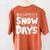 Proud Supporter Of Snow Days Teacher Christmas Men Women Women's Comfort Colors T-Shirt Back Print Yam