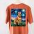 Red Heeler Starry Night Cattle Dog Colorful Art By Aja For Men Women Girls Kids Women's Comfort Colors T-Shirt Back Print Yam