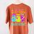 Retro Are You Falloween Direction Teacher Spooky Halloween Women's Comfort Colors T-Shirt Back Print Yam