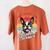 Retro Life Is Better With Boston Terrier Mom Dog Lover Women's Comfort Colors T-Shirt Back Print Yam