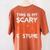 This Is My Scary Math Teacher Costume For Halloween Women's Comfort Colors T-Shirt Back Print Yam This Is My Scary Math Teacher Costume For Halloween Women's Comfort Colors T-Shirt Back Print Yam