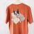 Sleepy Boston Terrier Pajama Men Women Kids Women's Comfort Colors T-Shirt Back Print Yam