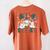 Spooky Ghost PE Teacher Squad Physical Education Halloween Women's Comfort Colors T-Shirt Back Print Yam