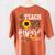 TEACH LOVE INSPIRE Teacher Sunflower Appreciation Women's Comfort Colors T-Shirt Back Print Yam TEACH LOVE INSPIRE Teacher Sunflower Appreciation Women's Comfort Colors T-Shirt Back Print Yam