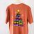 Teacher Crayon Christmas Tree Lights Student School Xmas Women's Comfort Colors T-Shirt Back Print Yam