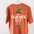 The Teacher Elf Matching Family Christmas Women's Comfort Colors T-Shirt Back Print Yam The Teacher Elf Matching Family Christmas Women's Comfort Colors T-Shirt Back Print Yam