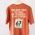 Teachers 67 Meme Women's Comfort Colors T-Shirt Back Print Yam