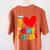 Teens Graduation I Heart My Teachers I Love My Teachers Women's Comfort Colors T-Shirt Back Print Yam