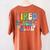 Tired Teachers Club Groovy Teachers Back To School Women's Comfort Colors T-Shirt Back Print Yam