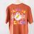 Trick Or Teach Groovy Halloween Teachers Women's Comfort Colors T-Shirt Back Print Yam