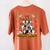 Ugly Sweater Christmas Tree Boston Terrier Dog Xmas Pajama Women's Comfort Colors T-Shirt Back Print Yam