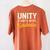 Unity Kindness Shirt Women Teachers Kids Unity Day Orange Women's Comfort Colors T-Shirt Back Print Yam