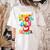100th Day Of School Teachers Kids Child Happy 100 Days Women's Comfort Colors T-Shirt Back Print Ivory 100th Day Of School Teachers Kids Child Happy 100 Days Women's Comfort Colors T-Shirt Back Print Ivory