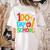 100th Day Of School Teachers Kids Happy 100 Days Women's Comfort Colors T-Shirt Back Print Ivory