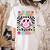 In My 1st Grade Era Smile Face Back To School Teacher Kid Women's Comfort Colors T-Shirt Back Print Ivory