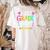 1st Grade Teacher Women's Comfort Colors T-Shirt Back Print Ivory 1st Grade Teacher Women's Comfort Colors T-Shirt Back Print Ivory