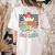 3rd Grade Boo Crew Third Grade Halloween Costume Teacher Kid Women's Comfort Colors T-Shirt Back Print Ivory