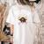 4th Grade Pirate Crew Halloween Costume Cool Teacher Student Women's Comfort Colors T-Shirt Back Print Ivory