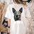 4th July Blue Heeler Dog Merica Patriotic USA Flag Cute Women's Comfort Colors T-Shirt Back Print Ivory