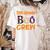 5th Grade Boo Crew Teacher Fifth Grade Halloween Women's Comfort Colors T-Shirt Back Print Ivory