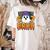 67 Teacher Ghost Six Seven Meme Math Equation Bruh Halloween Women's Comfort Colors T-Shirt Back Print Ivory