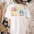 8th Grade Dream Team Teachers Boys Kids Retro Back To School Women's Comfort Colors T-Shirt Back Print Ivory