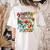ABCs Learning Kindergarten Teacher Christmas Lights Alphabet For Men Women Kids Women's Comfort Colors T-Shirt Back Print Ivory