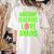 Anatomy Teachers Love Brains Halloween Teacher Costume Shirt Women's Comfort Colors T-Shirt Back Print Ivory