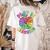 Apple Retro Play Is Learning Kindergarten Teacher Daycare Women's Comfort Colors T-Shirt Back Print Ivory