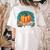 Art Teacher Pumpkin Painting Halloween Costume Women's Comfort Colors T-Shirt Back Print Ivory Art Teacher Pumpkin Painting Halloween Costume Women's Comfort Colors T-Shirt Back Print Ivory