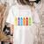 Artist Art Teacher School Artist Joke Women's Comfort Colors T-Shirt Back Print Ivory