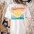 Back To School Groovy Smile Preschool Teachers Students Kids Women's Comfort Colors T-Shirt Back Print Ivory