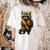 Back To School Raccoon Teachers Student Kids Women's Comfort Colors T-Shirt Back Print Ivory