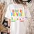 Battery Life Of Daycare Provider Childcare Teacher Women's Comfort Colors T-Shirt Back Print Ivory