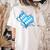 Bavarian Flag As Heart Blue Diamond Bavaria Women's Comfort Colors T-Shirt Back Print Ivory