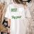 Best Teacher By Par Golf Golfer Women's Comfort Colors T-Shirt Back Print Ivory