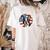 Boston Bull Terrier Women Boston Terrier Dog Mom Women's Comfort Colors T-Shirt Back Print Ivory