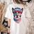 Boston Terrier 4th Of July US Merica Bostie Dog Patriotic For Men Women Kids Women's Comfort Colors T-Shirt Back Print Ivory
